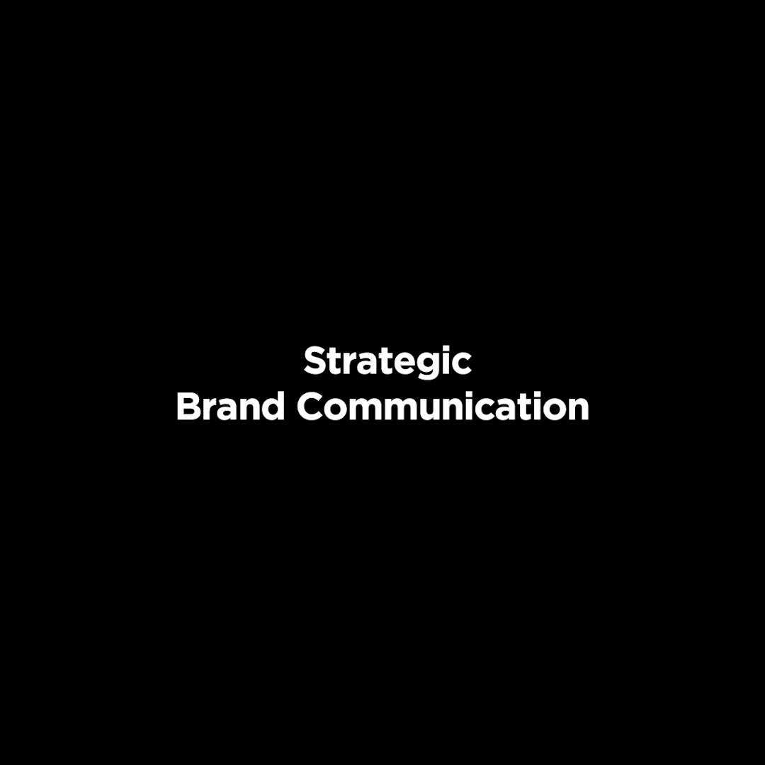 Strategic Brand Communication