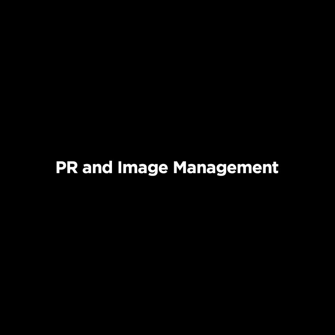 PR & Image Management